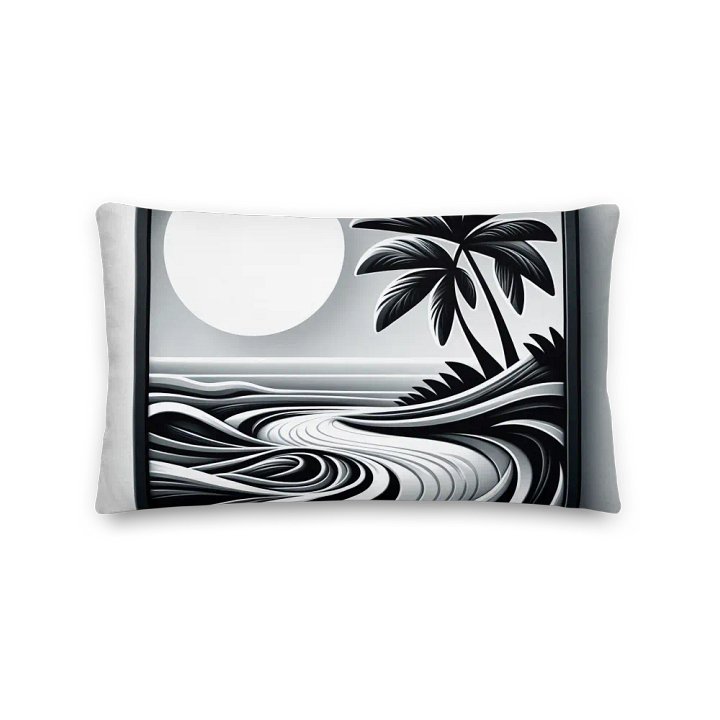 Tropical Dreams All-Over Print Pillow | AI Design product image (2)