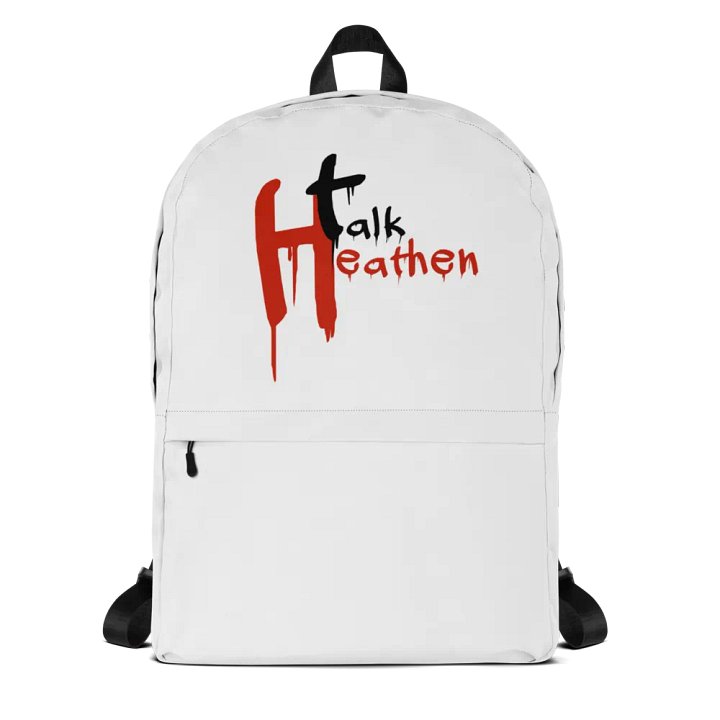 Talk Heathen Backpack product image (1)