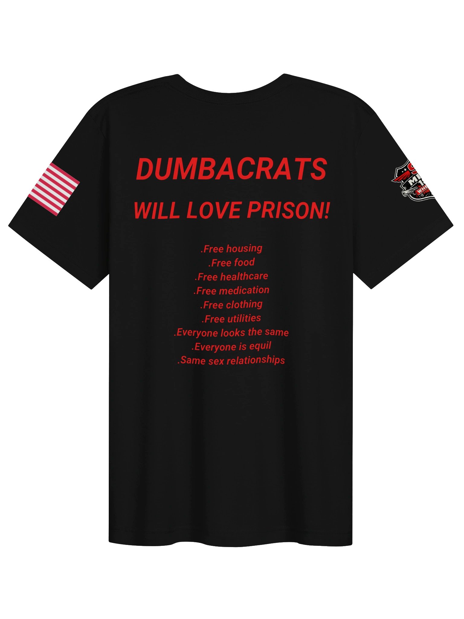 dumbacrats prison back 18/9 product image (9)