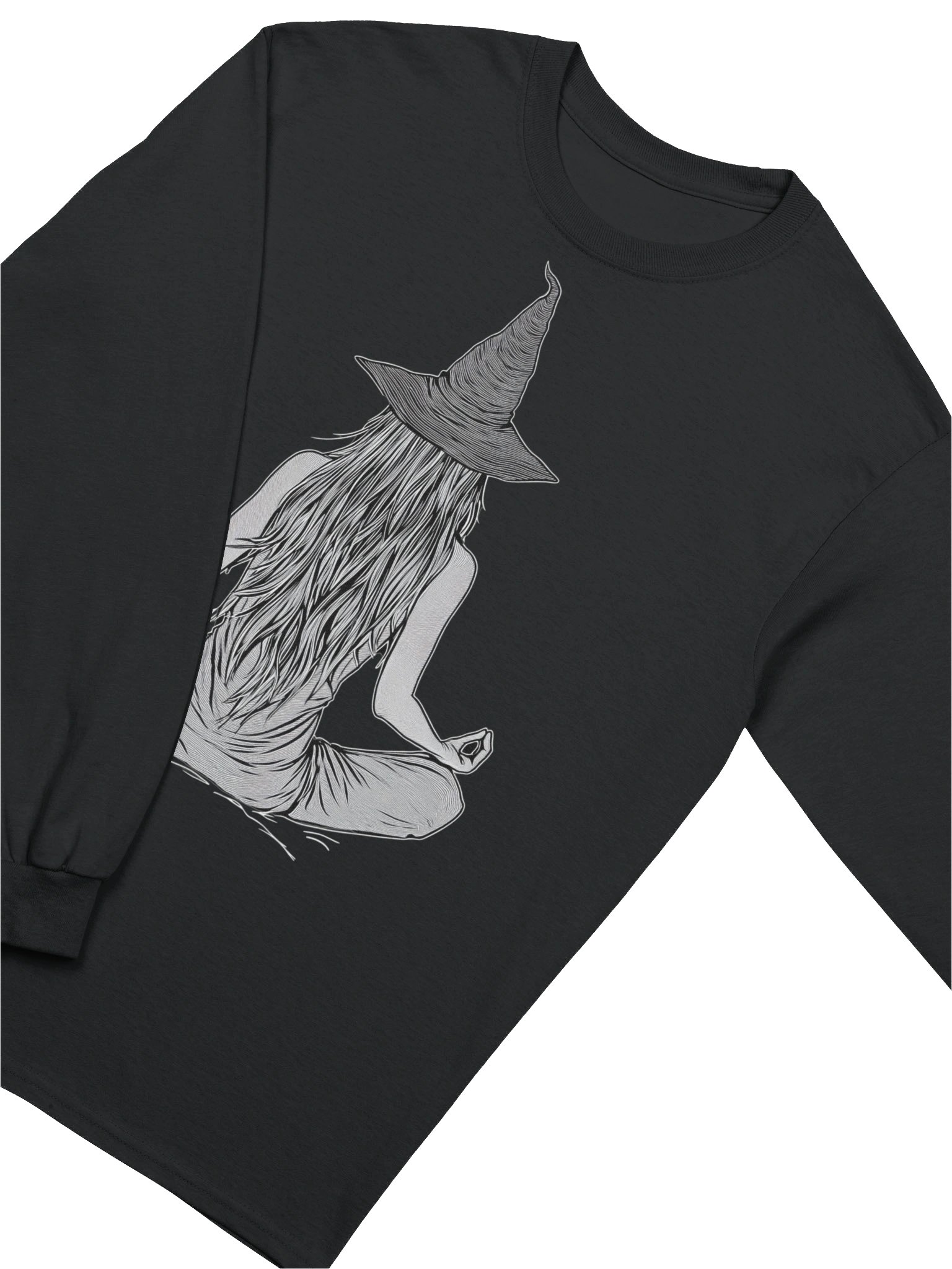 Witchy Meditation Long-Sleeve T-Shirt product image (2)