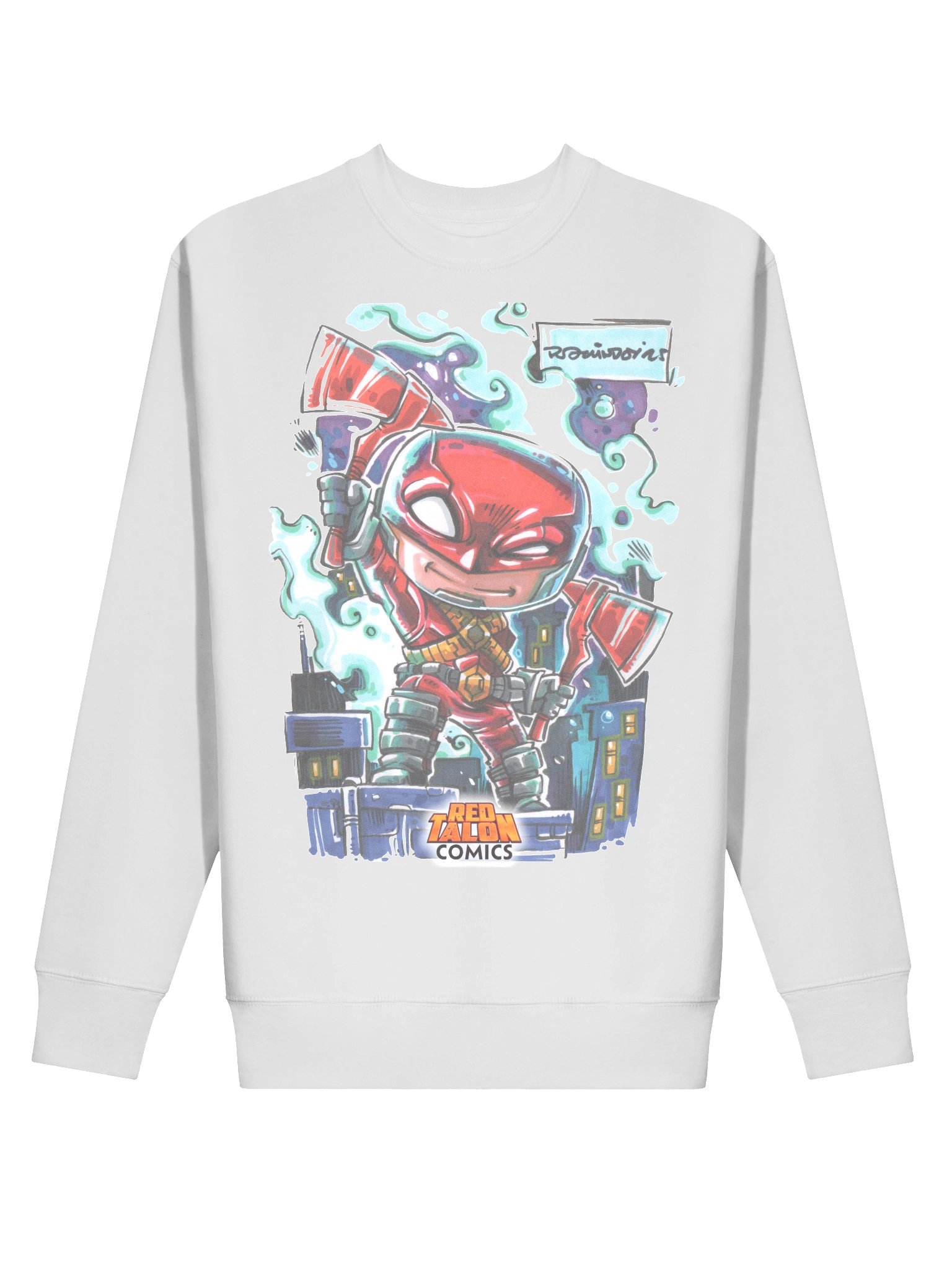 Red Talon Sweatshirt - Chibi Style product image (100)