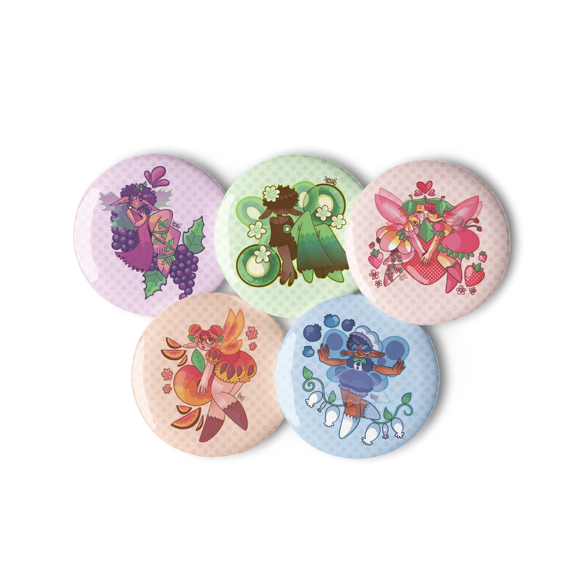 Fruity Fae Buttons product image (1)
