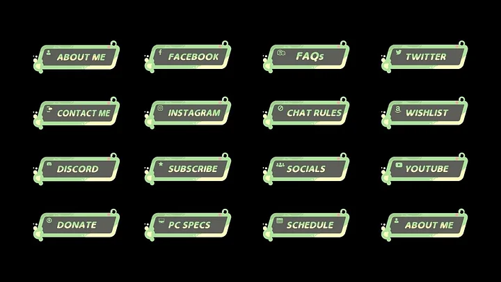Wacky Frog Twitch Panels product image (2)