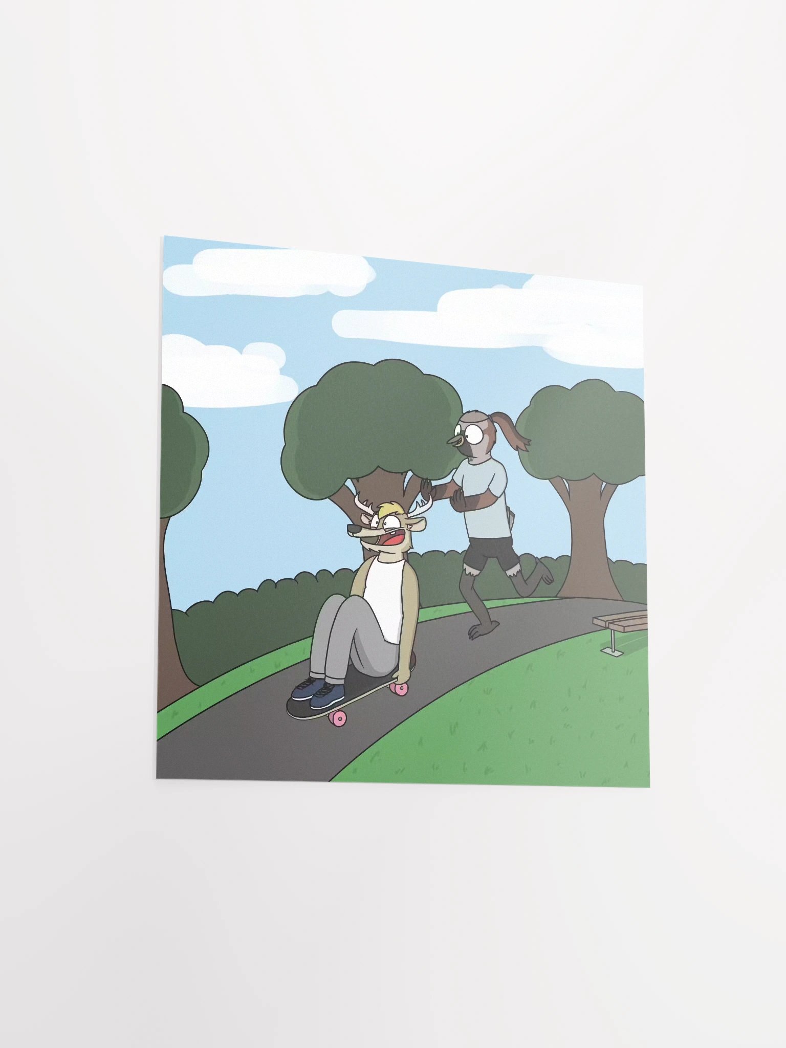 Downhill From Here Print product image (9)