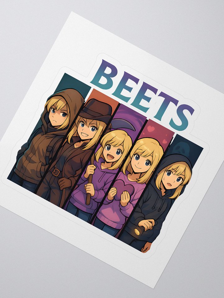 Face of Beets Sticker product image (2)