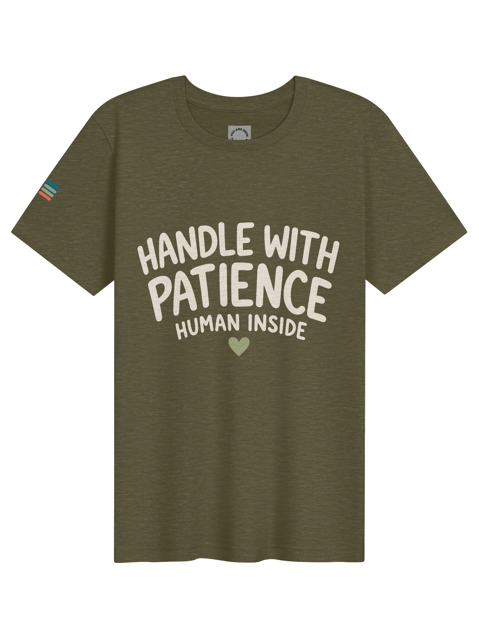 SEEN Essential Tee - Handle With Patience product image (1)