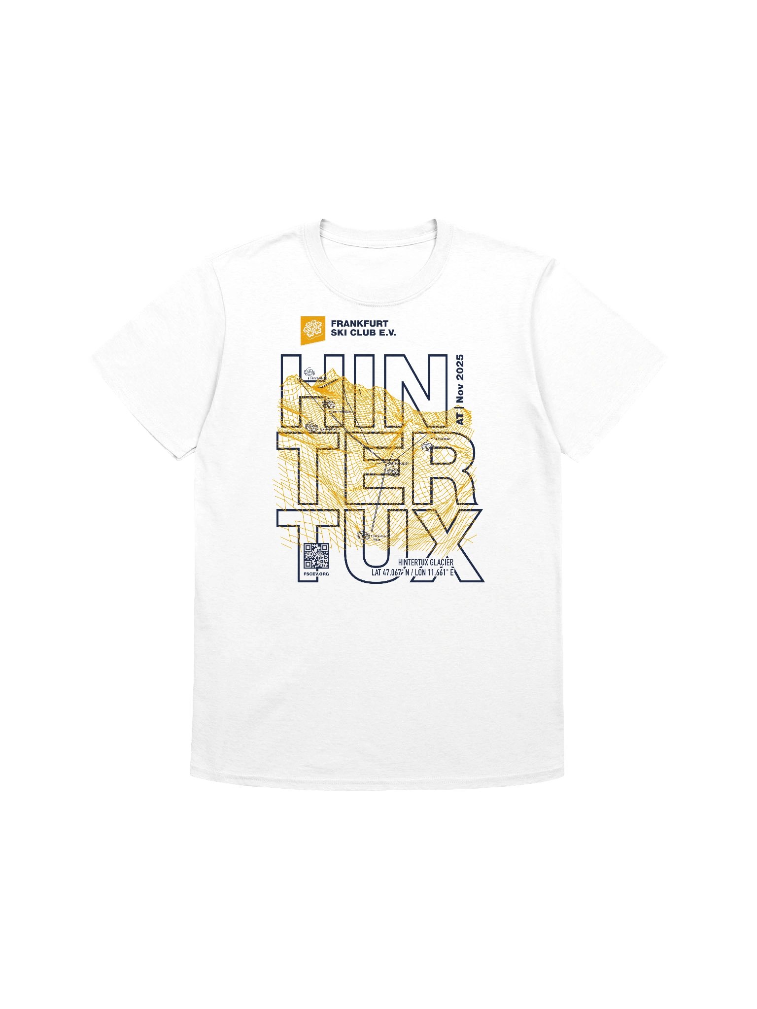 Hintertux Resort white (front only print) product image (1)