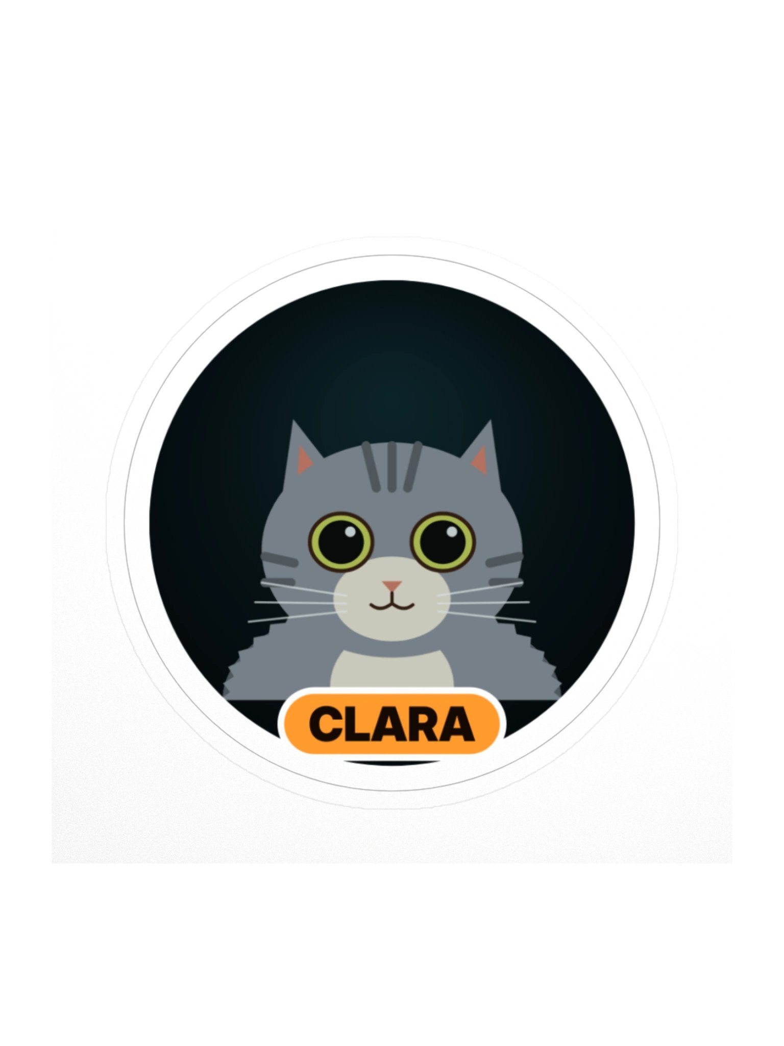 Clara Sticker product image (1)