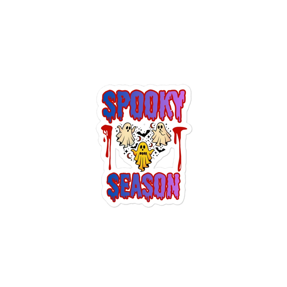 Spooky Season Ghost Stickers product image (1)