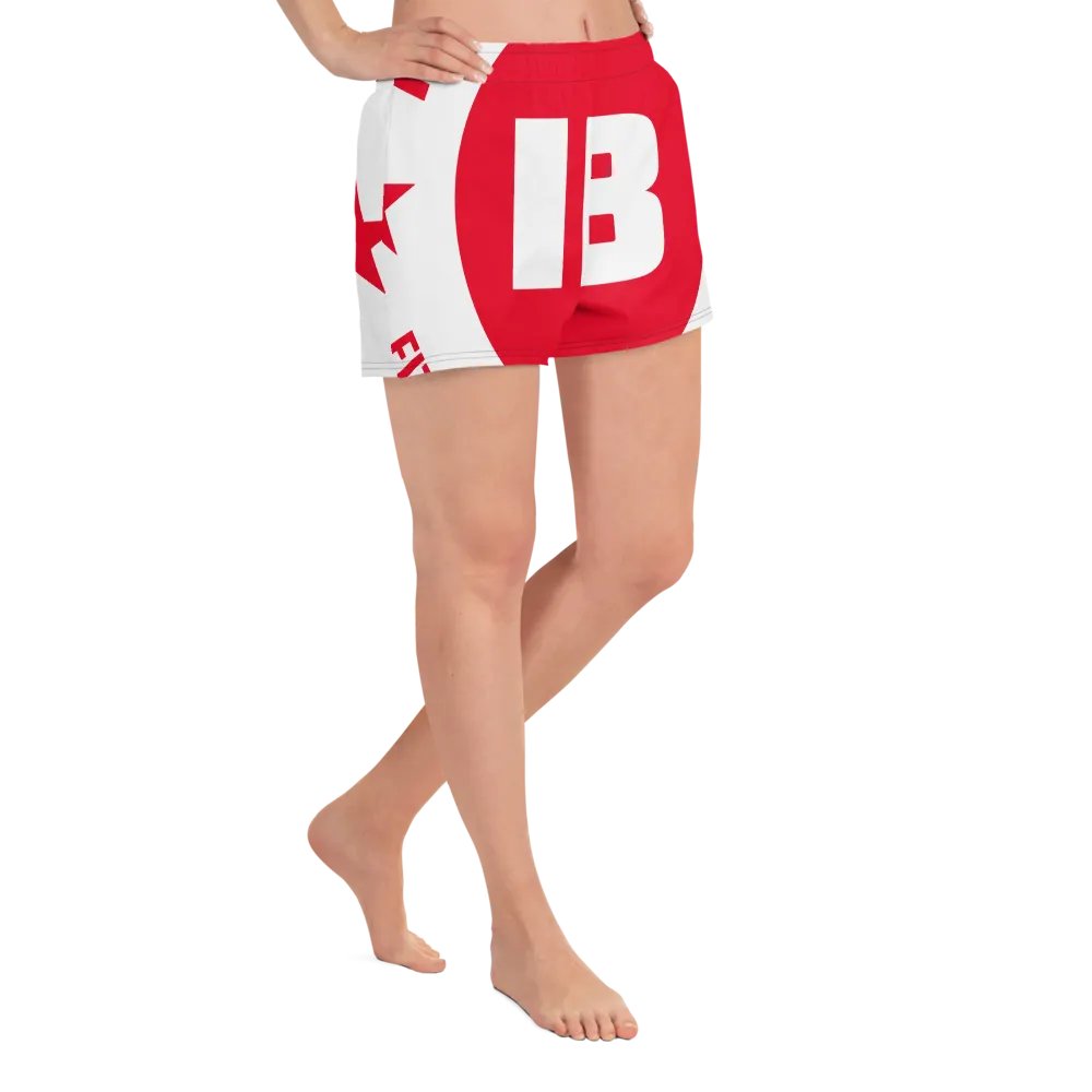 IFBNewsfeed.Org's All-Over Print Women's Athletic Short Shorts product image (3)