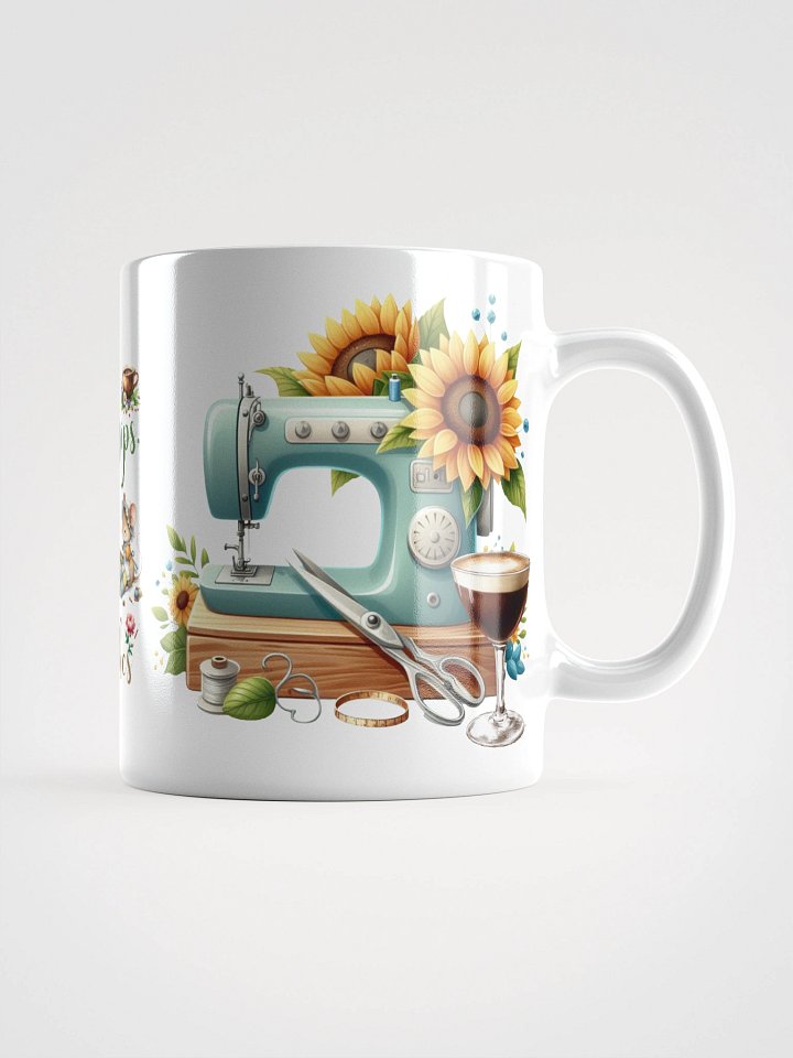 Sunflower Sewing Delight Mug product image (4)
