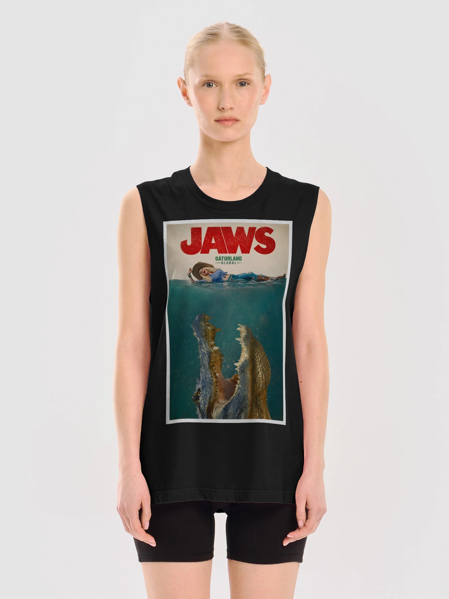 Jaws the Alligator Muscle Shirt product image (3)