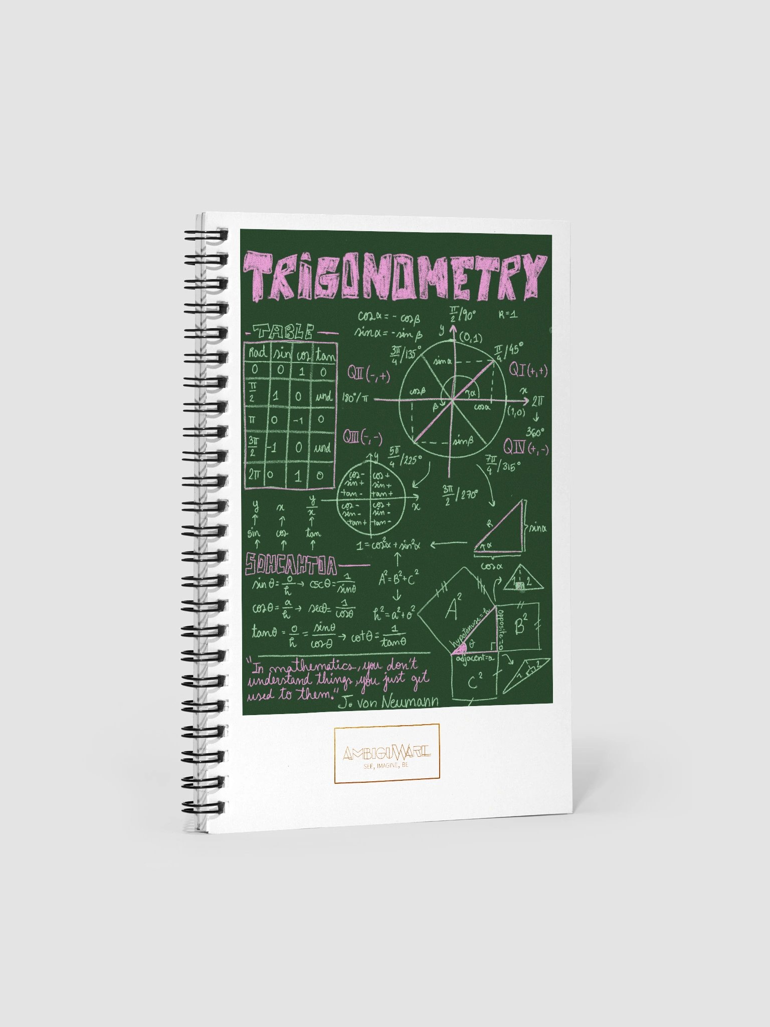 Trigonometry Notebook product image (3)