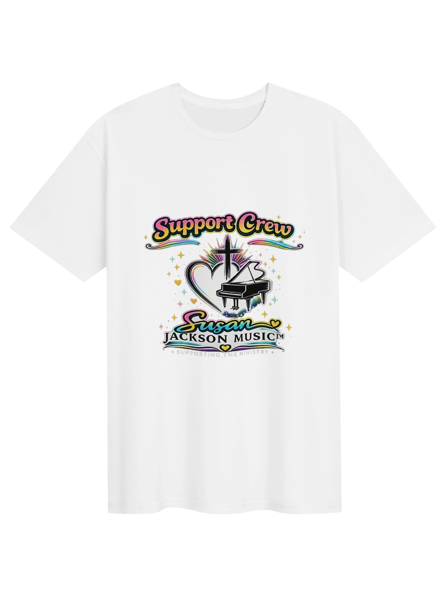 Support Crew Tee - Susan Jackson Music product image (1)