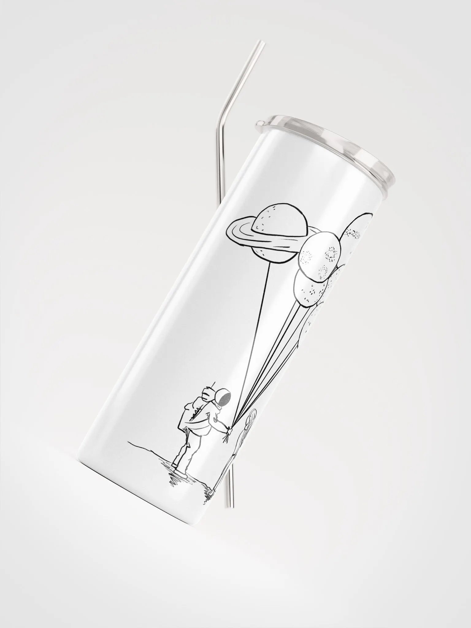 Need some space? ~ Stainless steel thumbler product image (4)