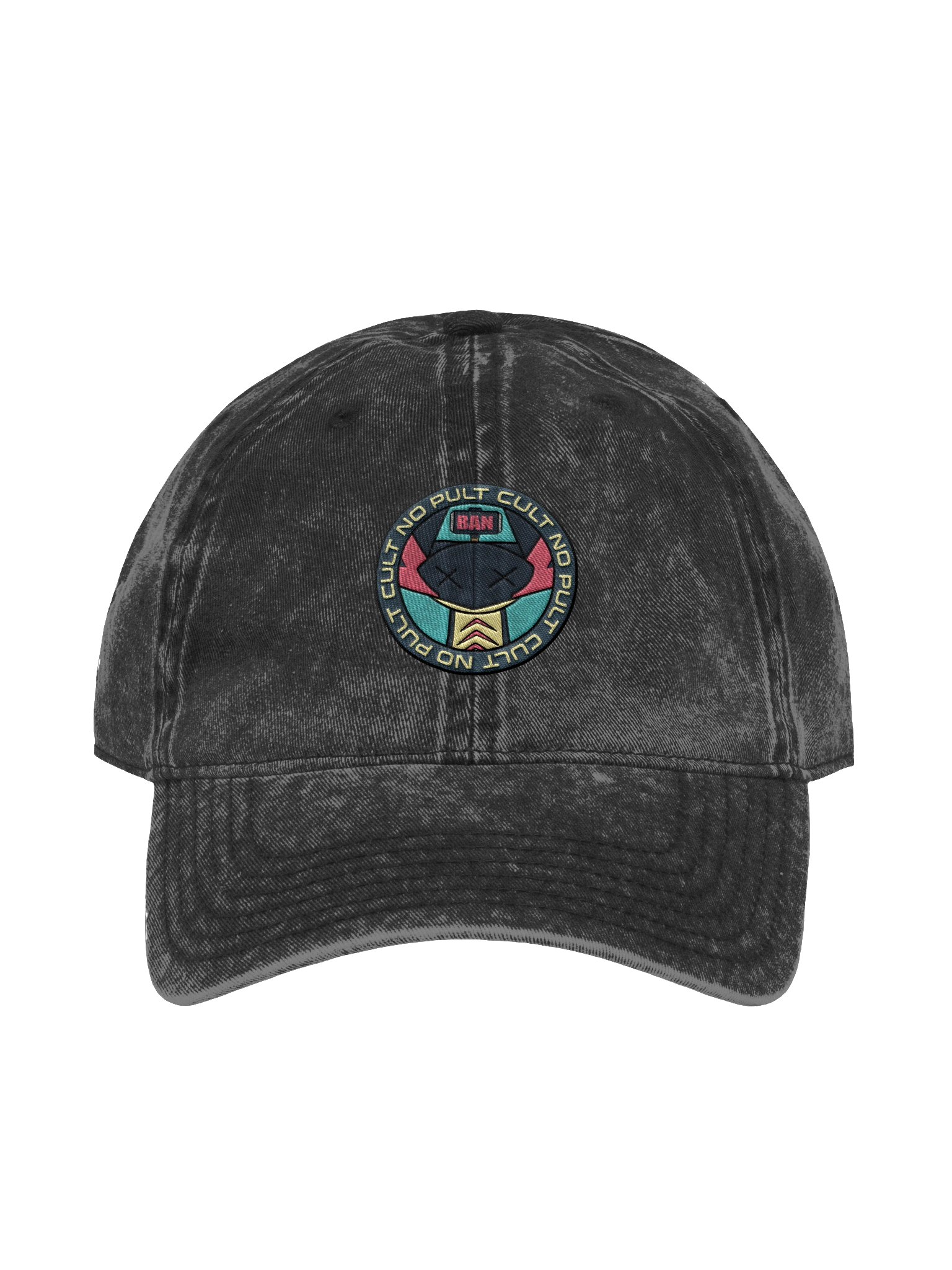 #NoCultPult Embroidered Washed Hat product image (1)