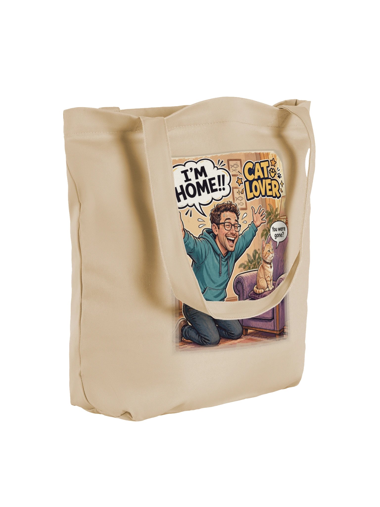 Cat Lover Econscious Eco-Friendly Tote Bag product image (7)