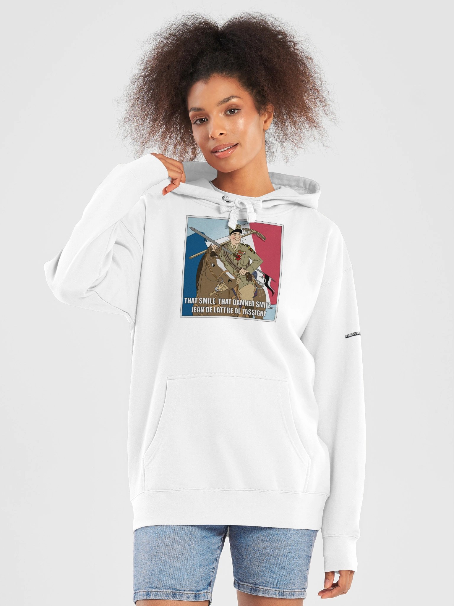 That smile, That damn smile - Jean De Lattre De Tassigny (Hoodie) product image (76)