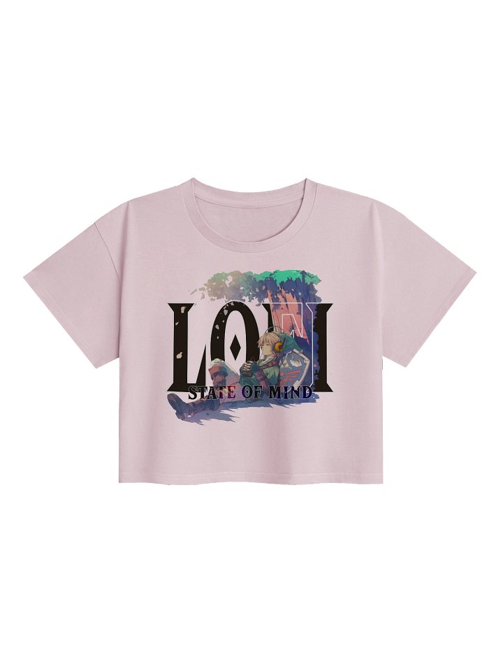 Link to the Past "LoFi State of Mind" Crop Top product image (2)
