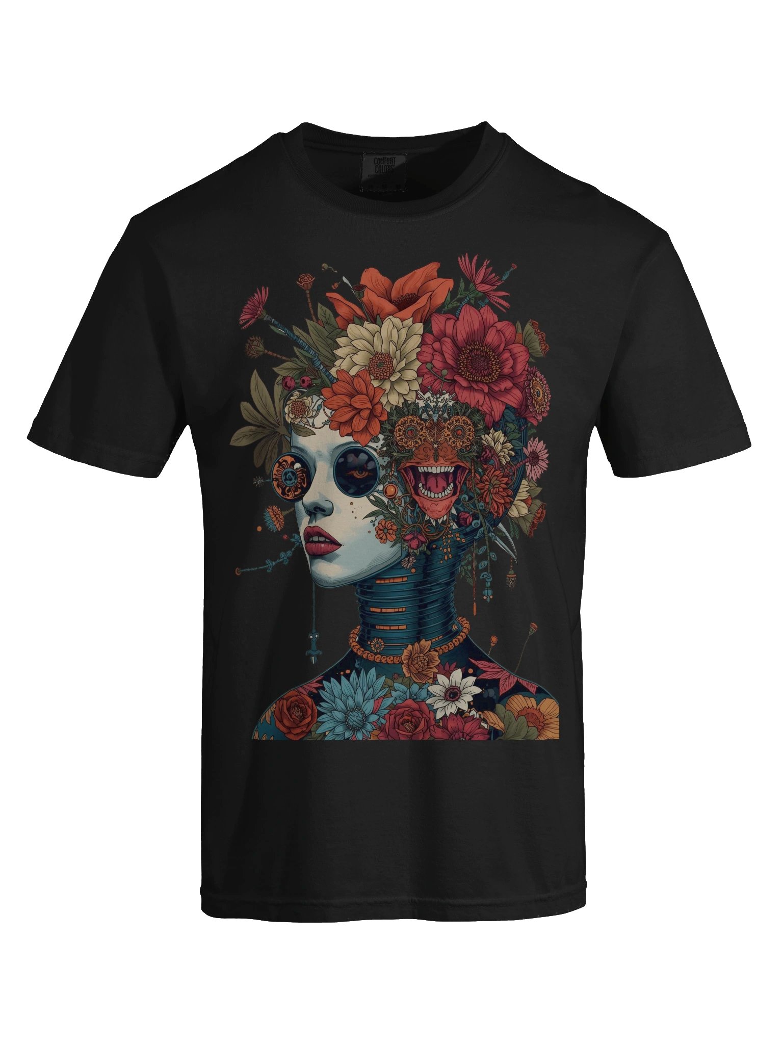 Floramech Portrait Heavyweight Tee product image (2)