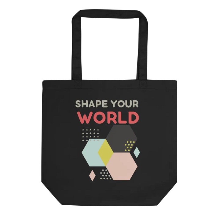 Vibrant Hexagon Harmony Tote product image (1)