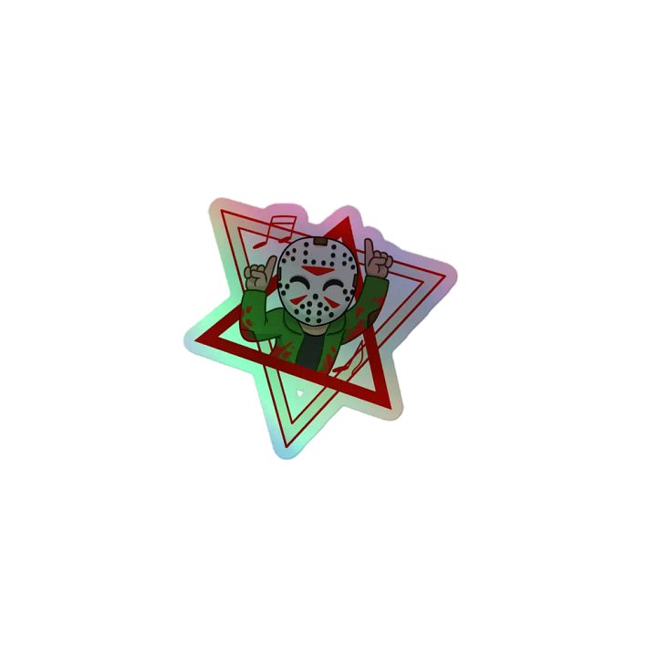 Dancing Jason Holographic Sticker product image (1)