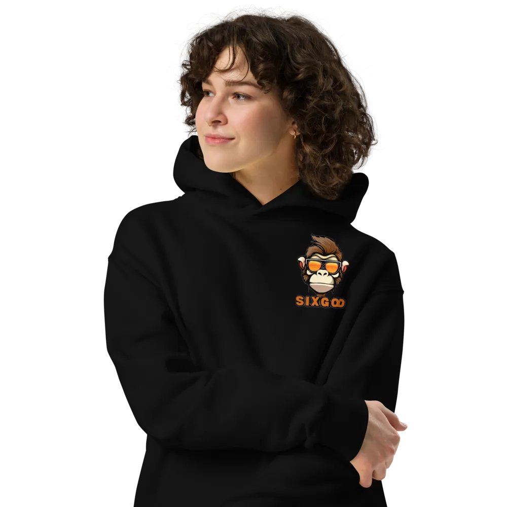 Reflective Monkey Oversized Hoodie product image (4)