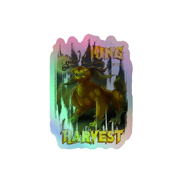 King of the Harvest Holo Sticker product image (1)