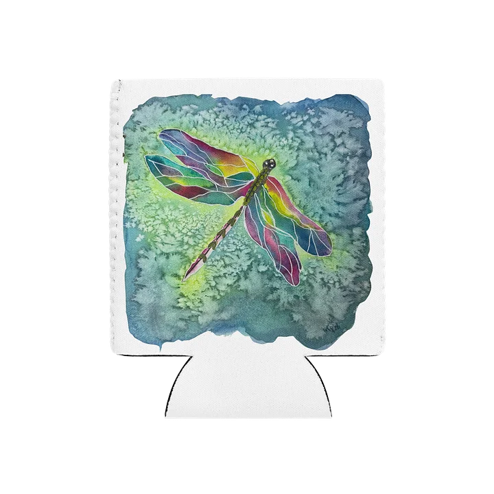 Vibrant Dragonfly Can Cooler product image (1)
