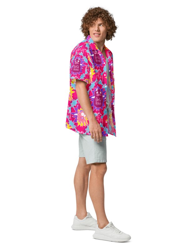 Gleeful Beasts Hawaiian Shirt - Full Color product image (6)