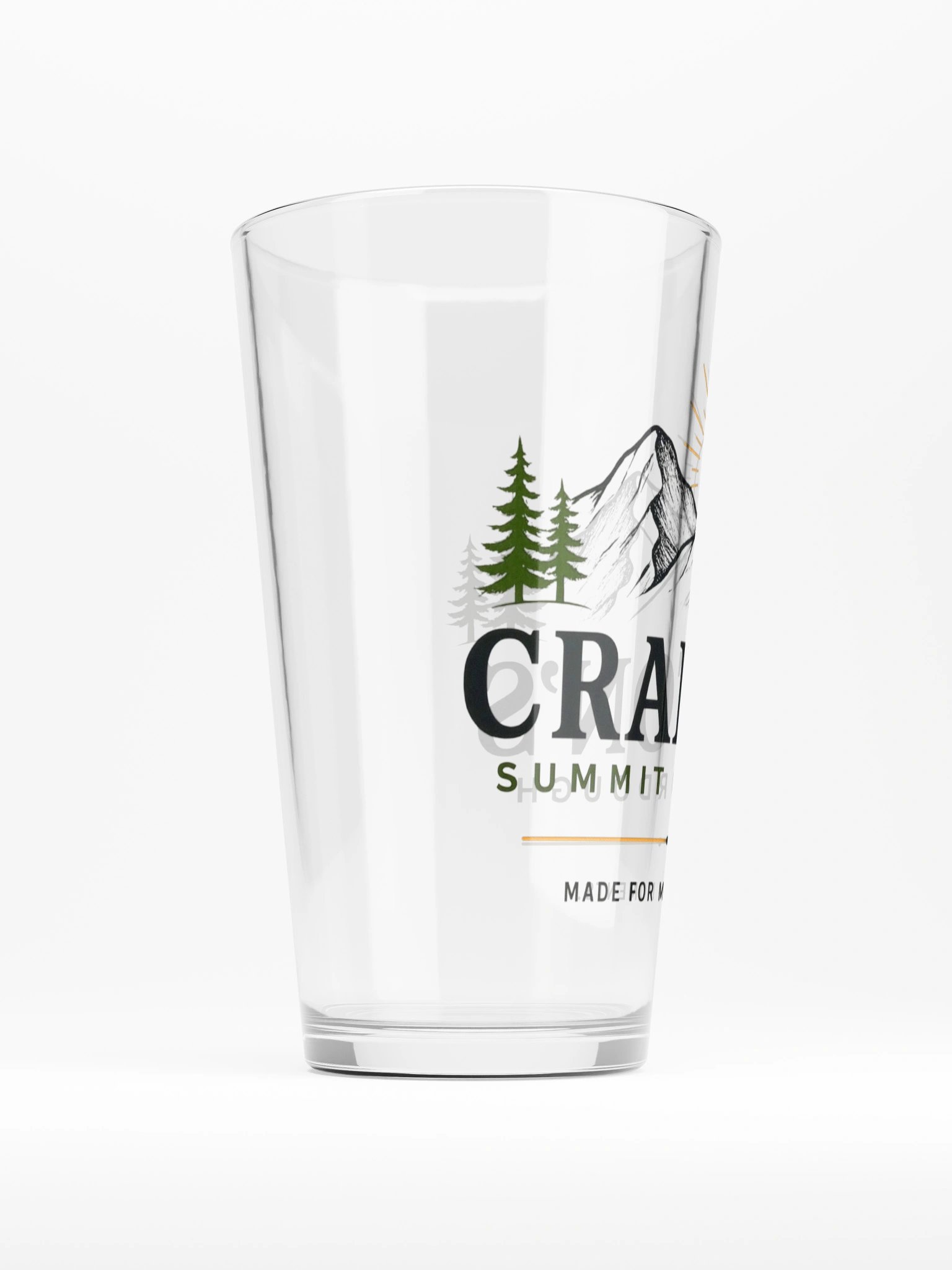 Logo Pint Glass product image (2)