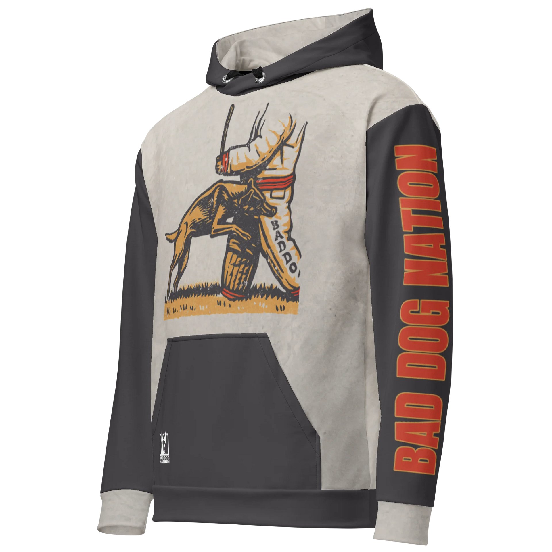 Vive le Ring Vintage - French Ring - Premium Adult Unisex All Over Print Hoodie product image (4)