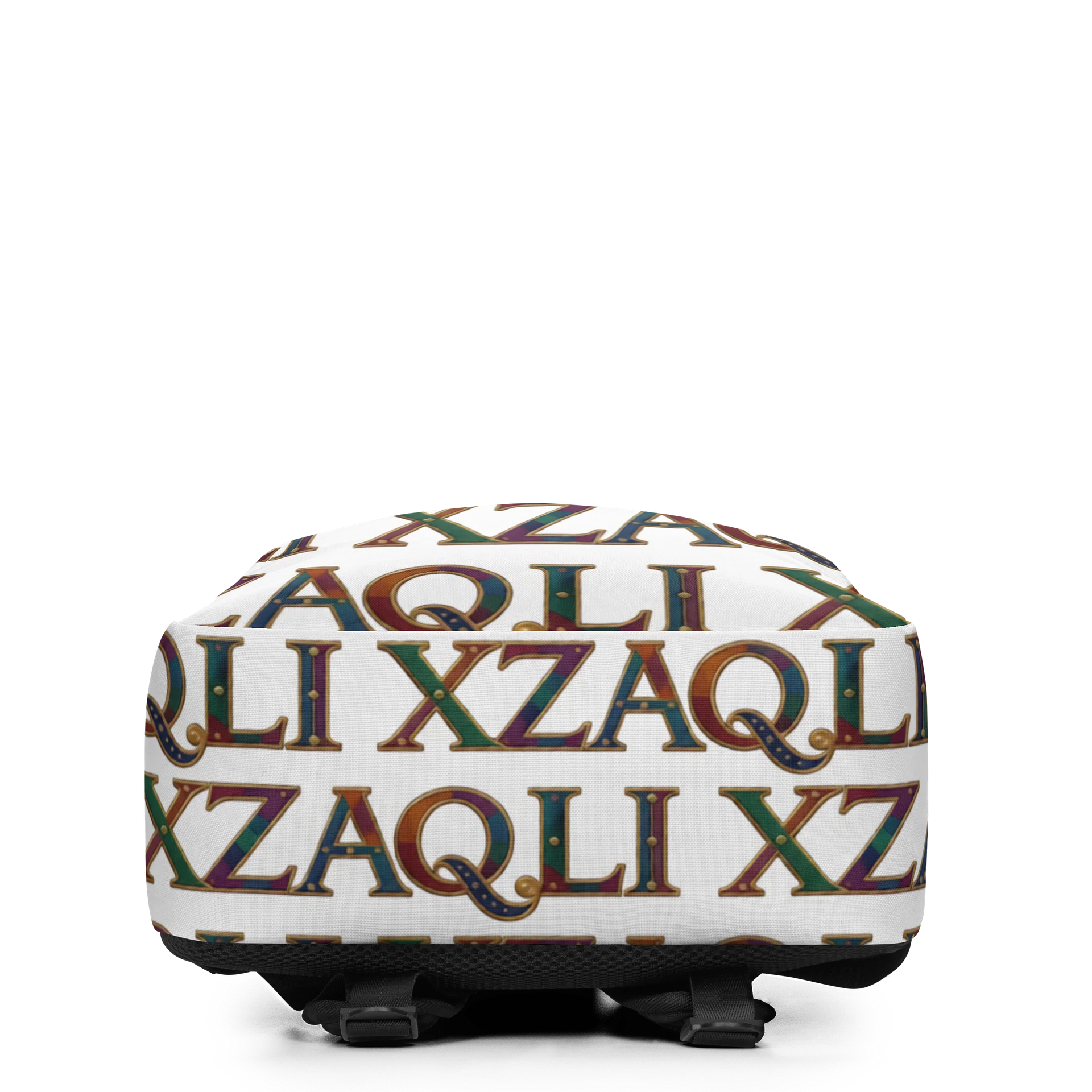 XZAQLI Ivory Monogram Premium Commuter Backpack product image (4)