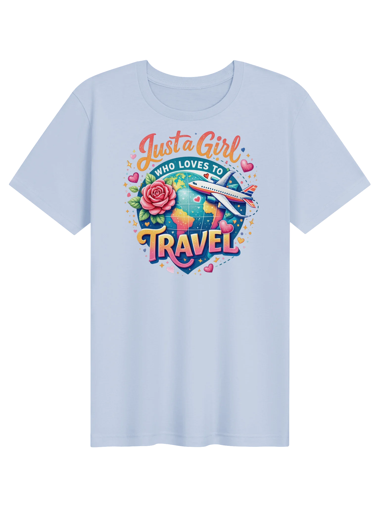 Just a Girl Who Loves to Travel T-Shirt product image (1)