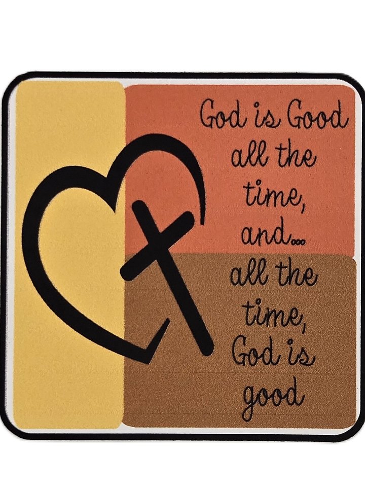 God is Good Vinyl sticker product image (1)