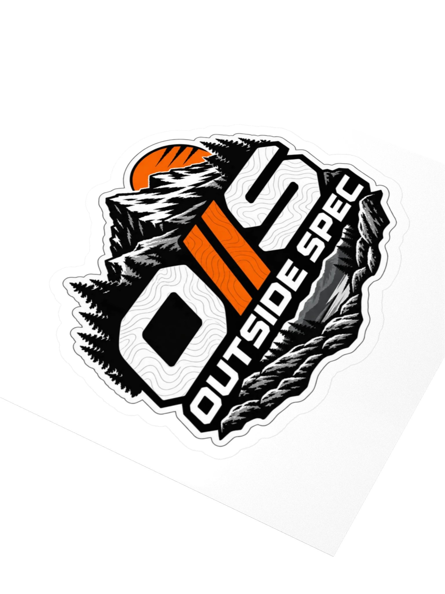Outside Spec Kiss Cut Stickers product image (3)