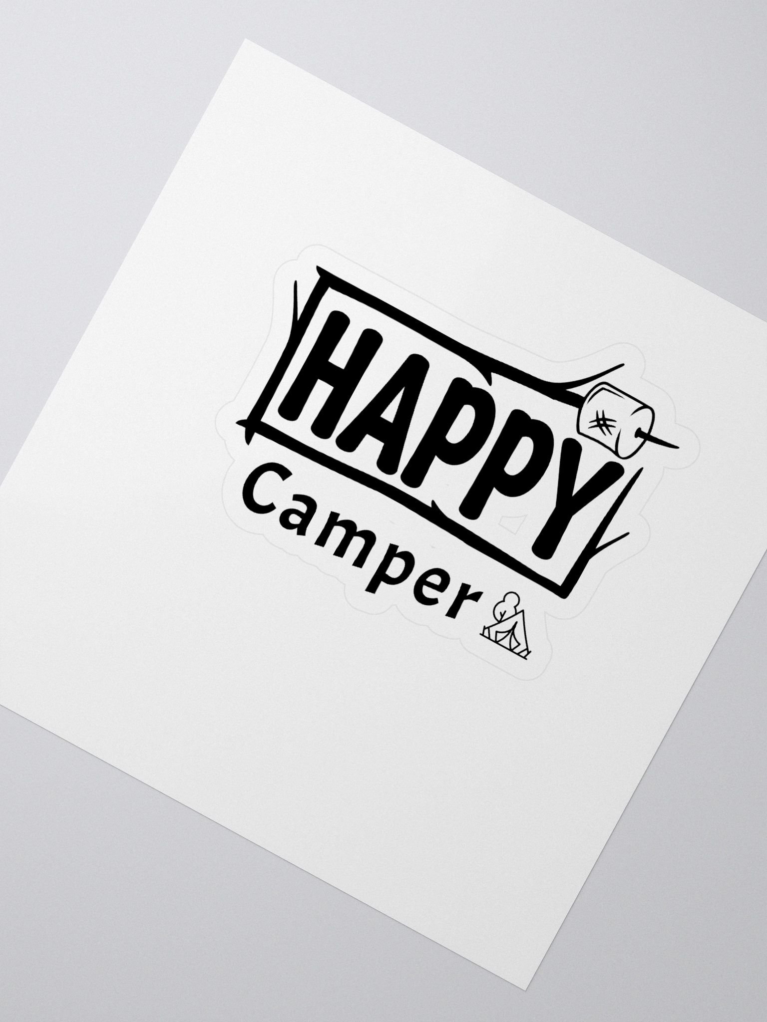 Happy Camper Sticker product image (3)