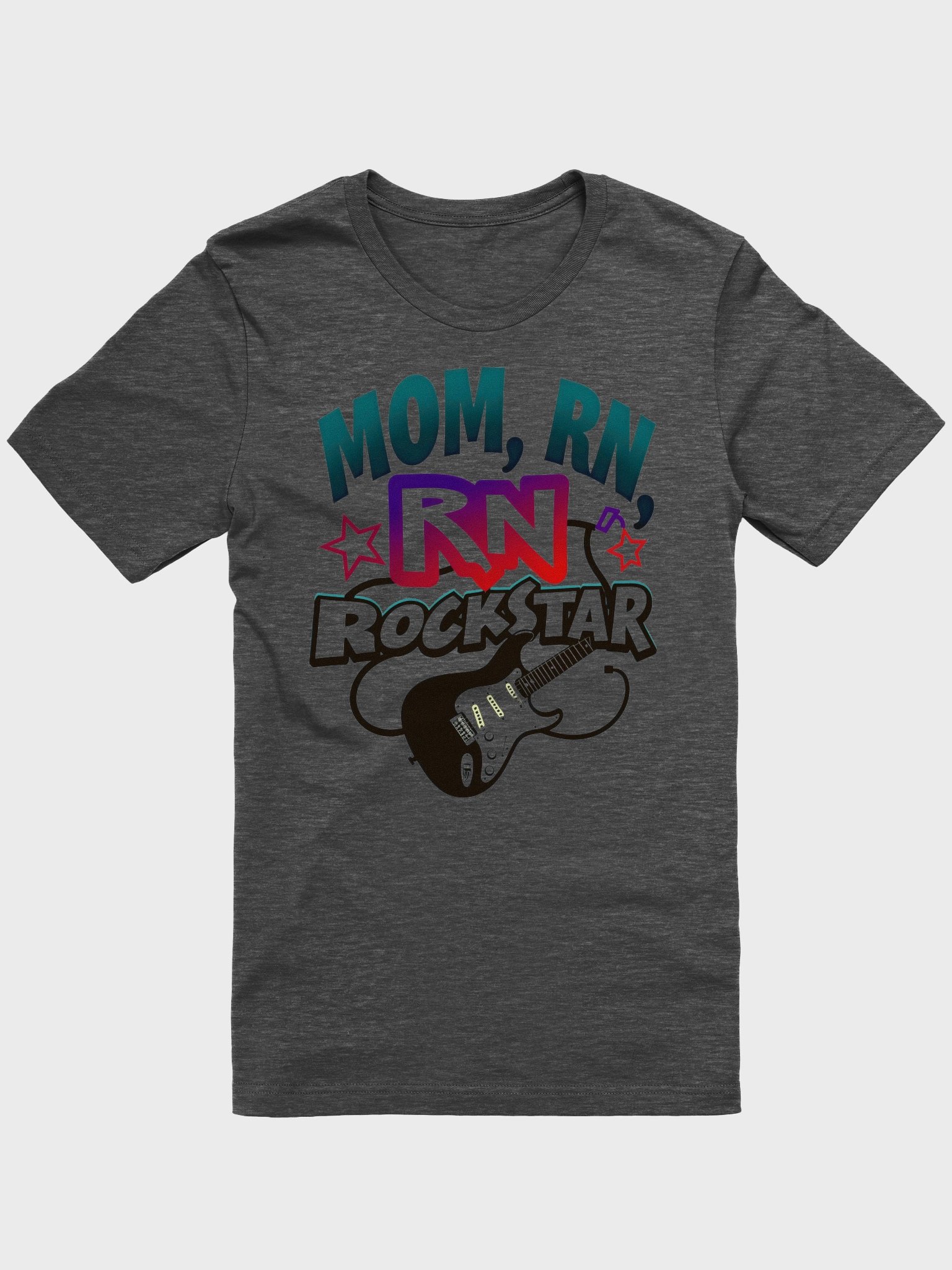 Rockstar Mom RN Graphic T-Shirt product image (25)