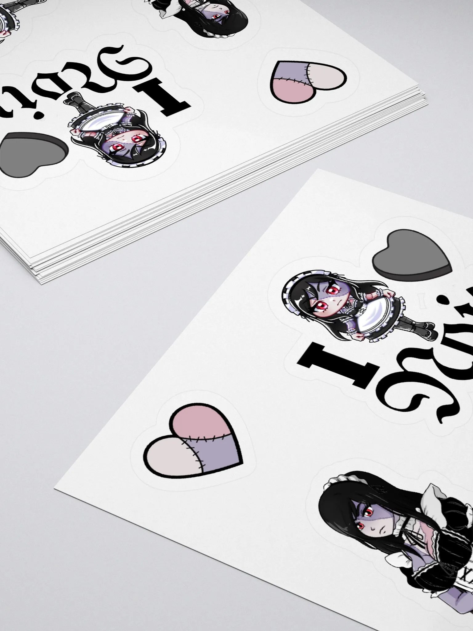 I <3 Noire Stickers product image (4)