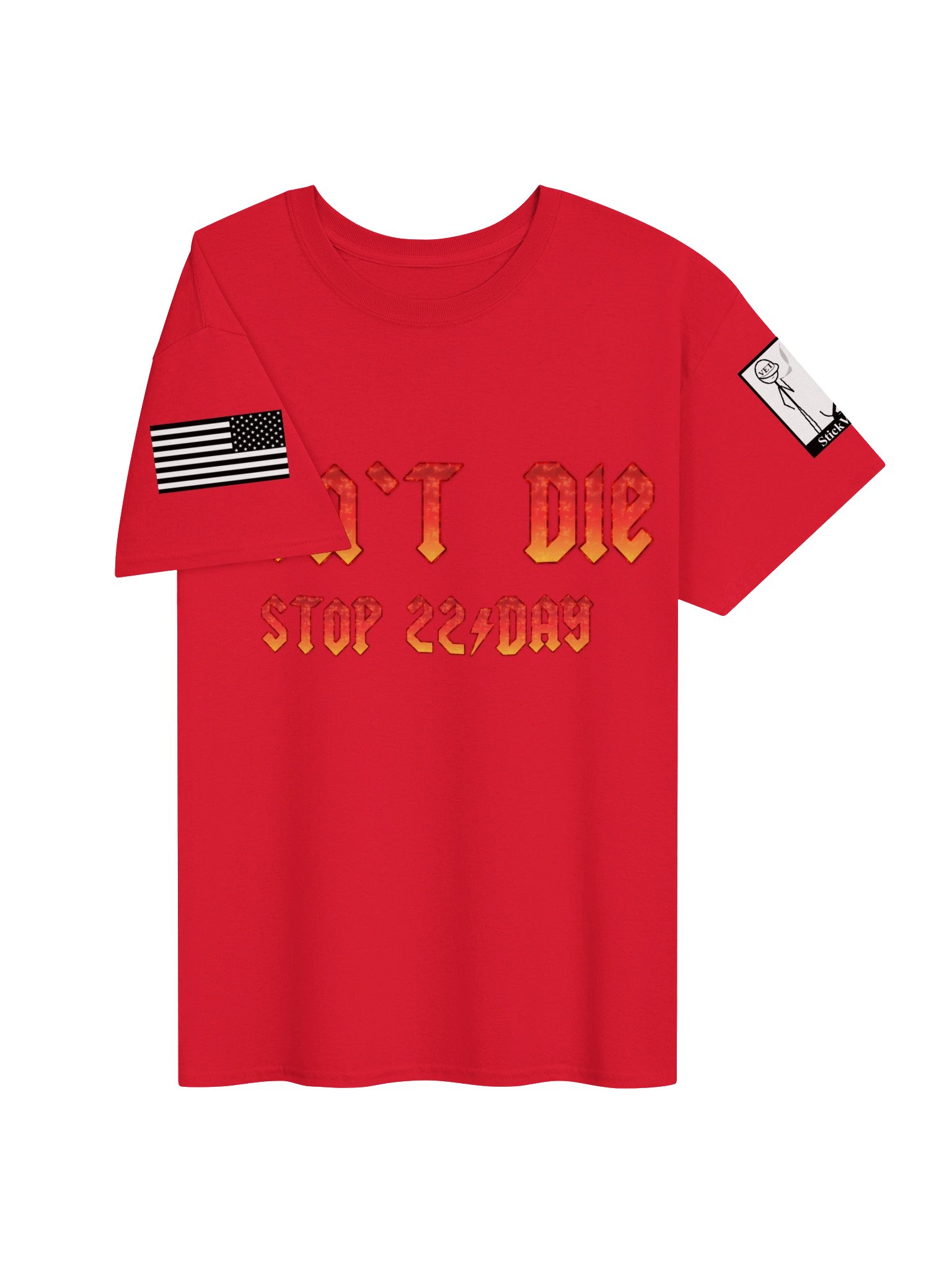 Don’t Die Stop 22/Day Shirt with Back product image (3)