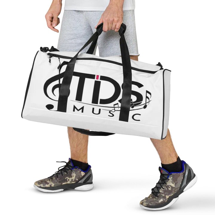 TDS Music All-Over Print Duffle Bag - Exclusive Musical Design for Travel and Gym product image (1)