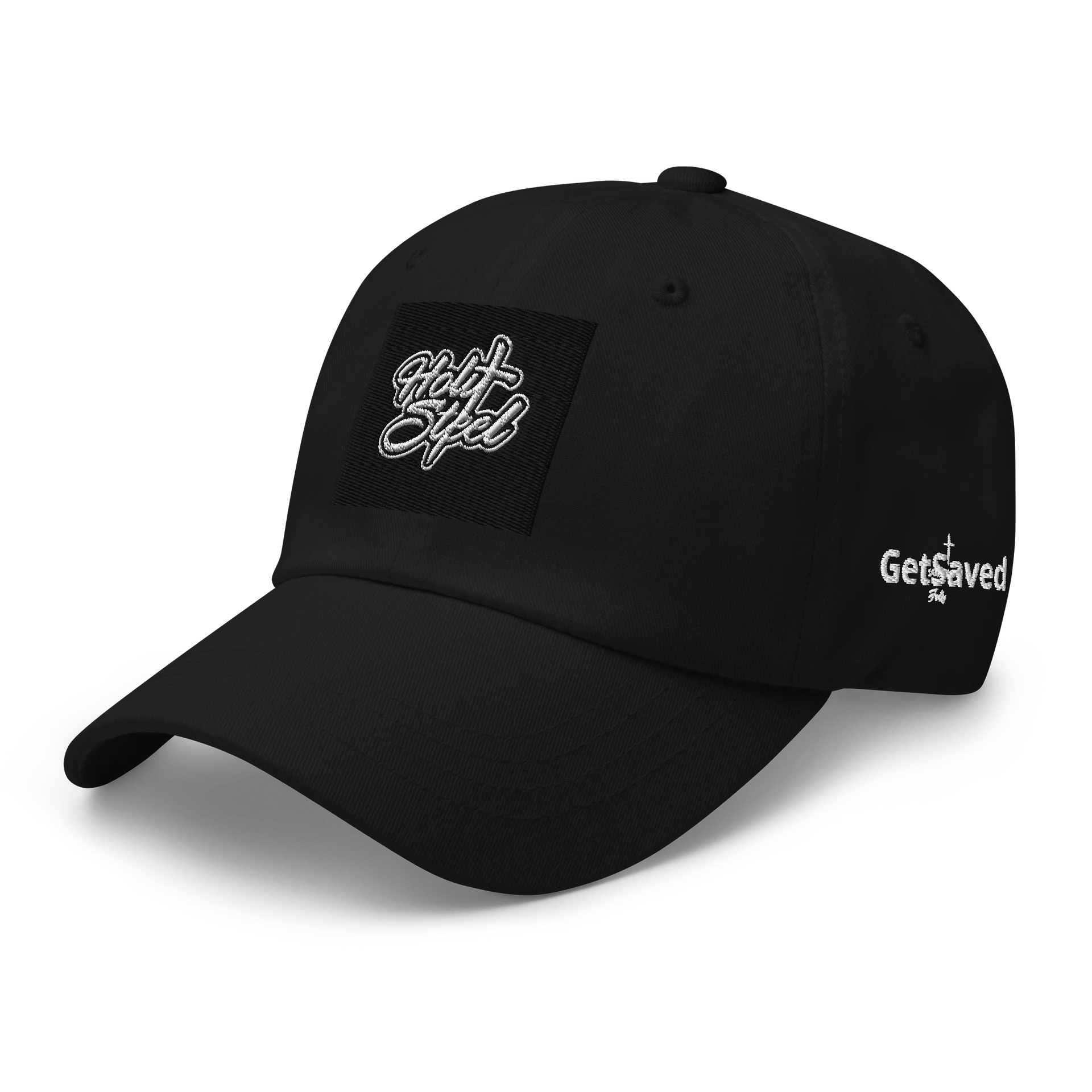 Holy Steel Cursive Dad Hat product image (3)