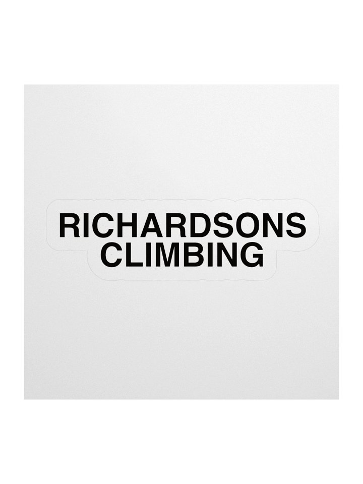 Richardson Climbing Sticker product image (1)