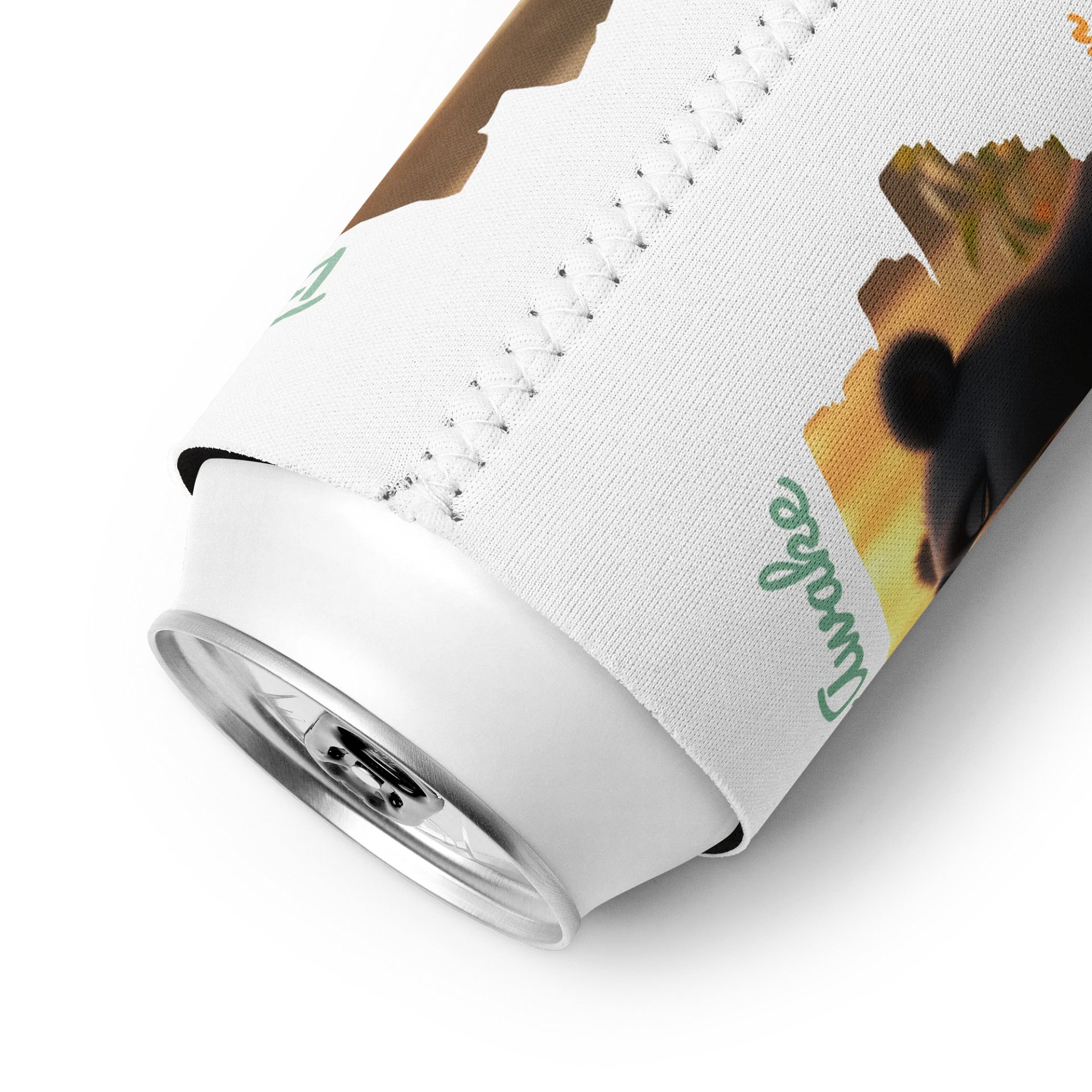 Bearly Awake, Don't Poke the Bear – Yawning Bear Coozie Can Cooler 🐻☕ product image (9)