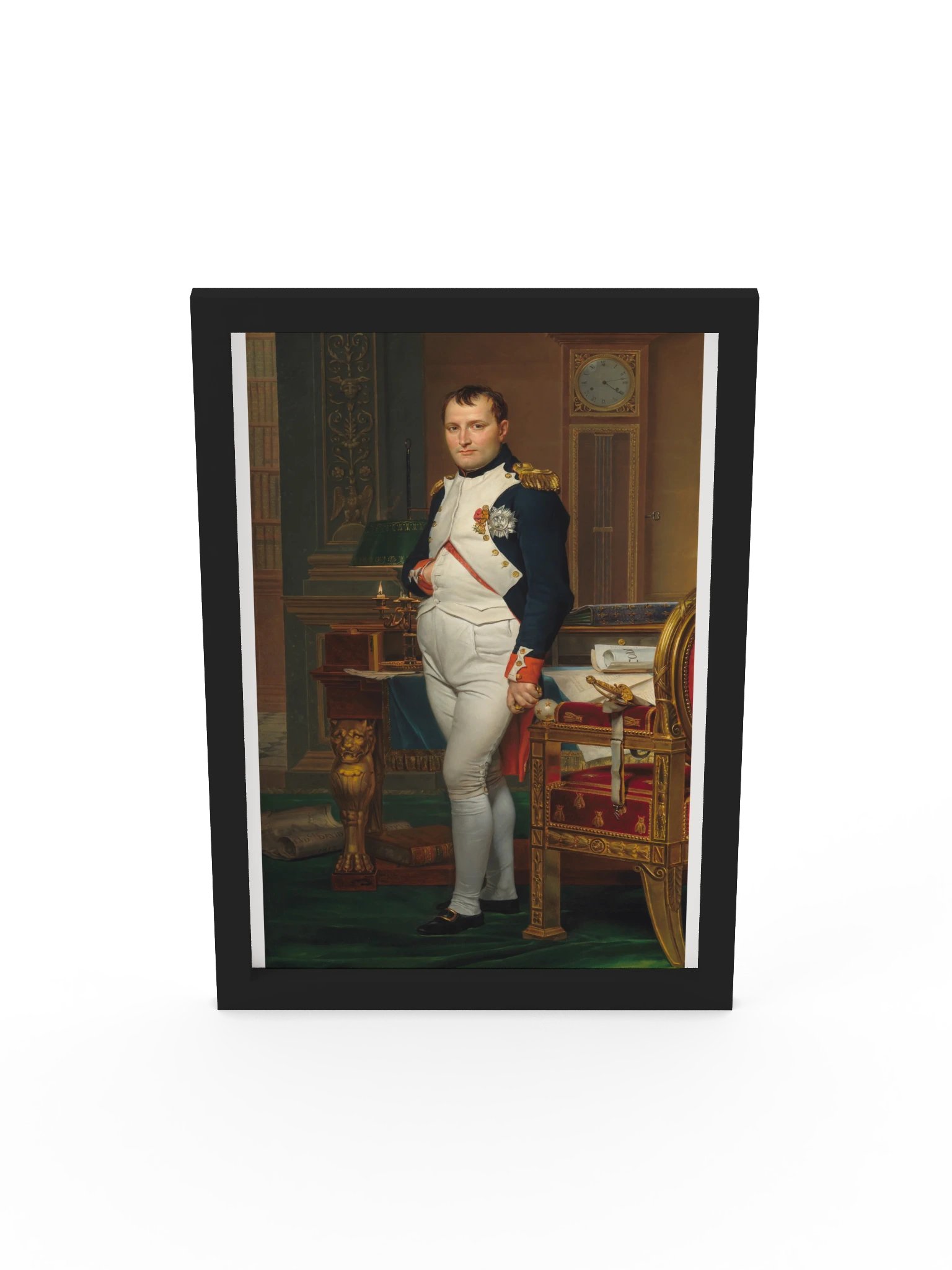 Napoleon in His Study by Jacques-Louis David (1812) Fine Art Print product image (5)