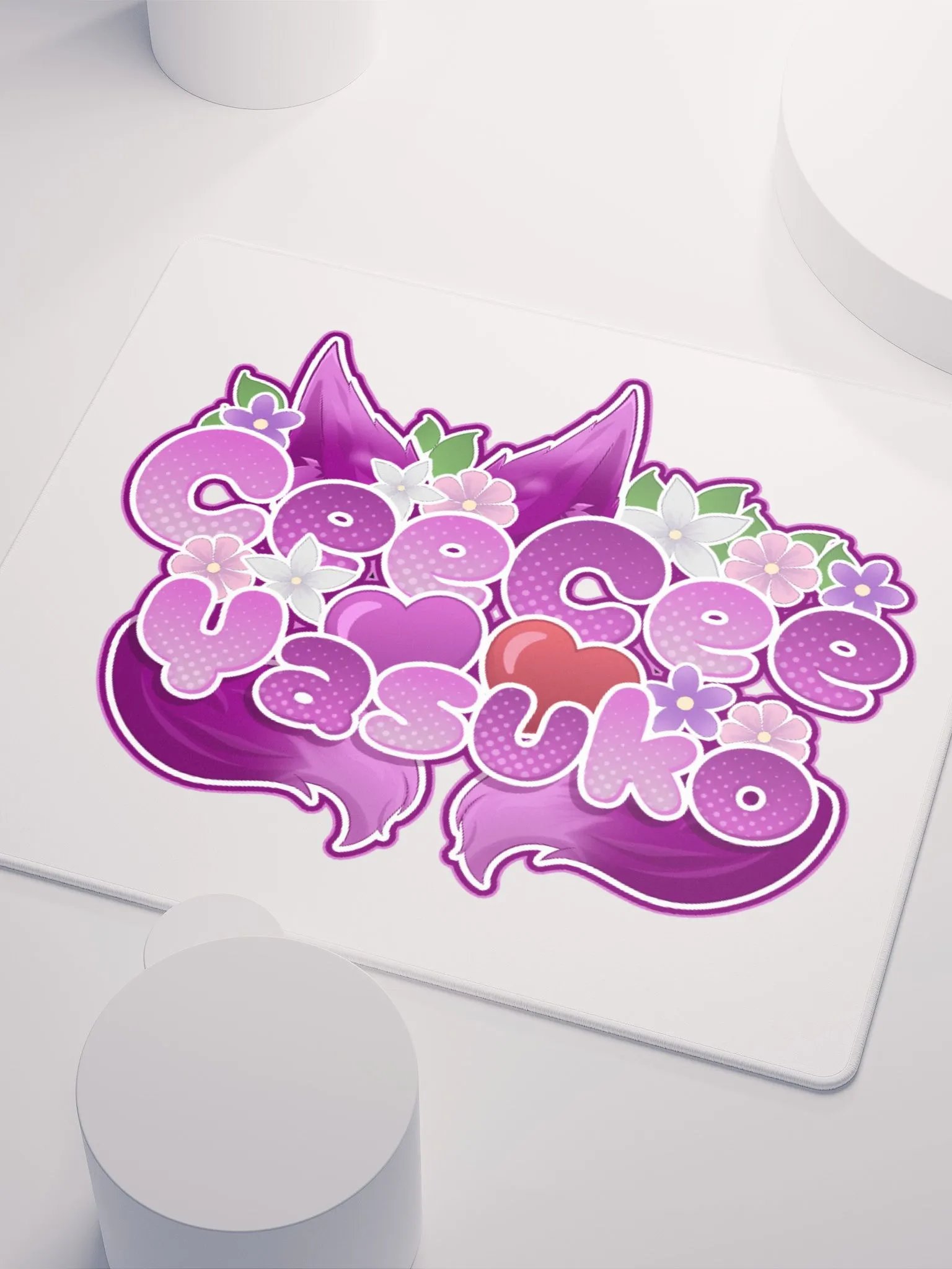 Yasuko Floral Gaming Mouse Pad product image (6)