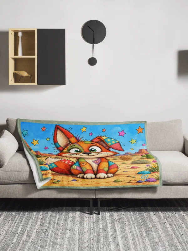 Plaid Faune- Pico le Renard product image (1)