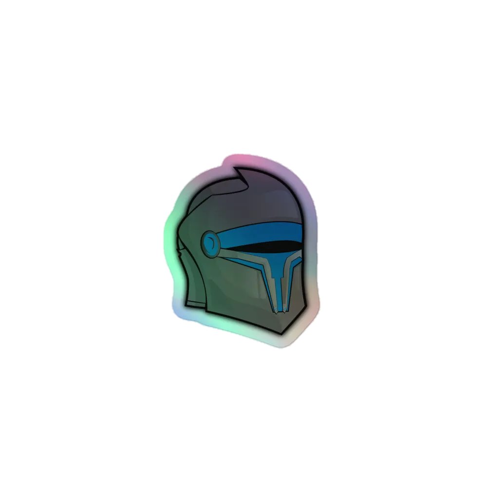Revan Lygar Helmet Sticker (Holo) product image (1)