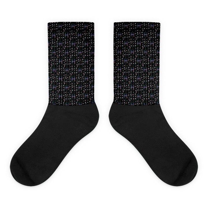 Pisces, Pastel Pisces Glyph, Socks product image (1)