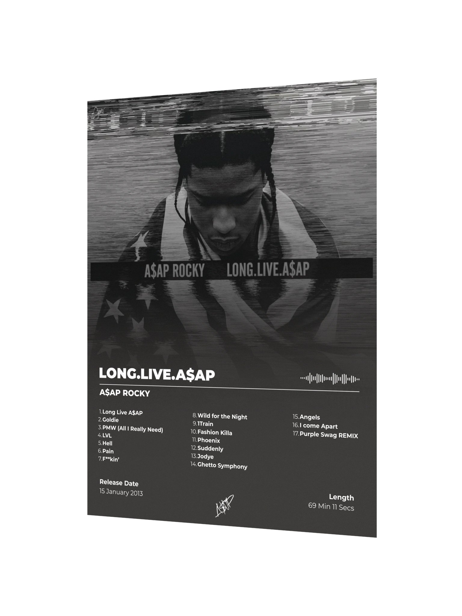 A$AP Rocky LONG.LIVE.A$AP Poster product image (3)